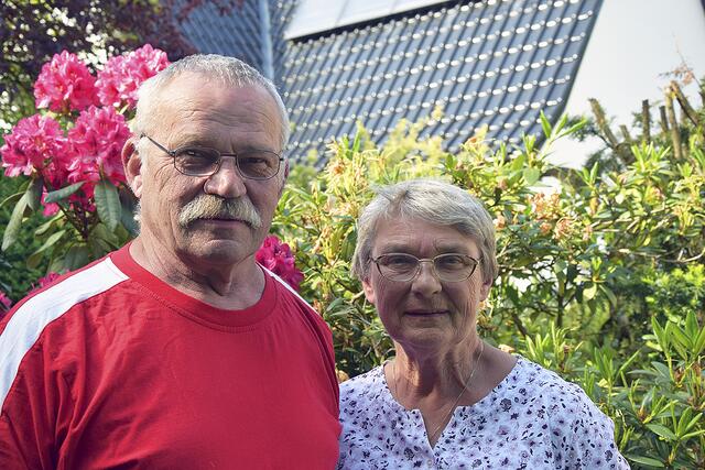 Die Vogelfreunde Jörg-Dieter und
Renate Mrosek