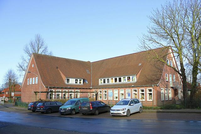 Die Grundschule in Mulsum in der Straße "Im Dänsch"