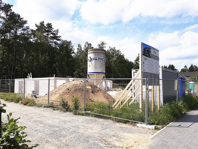 An der Buchholzer Landstraße in Holm-Seppensen entsteht das erste Mehrfamilienhaus der KWG in Buchholz