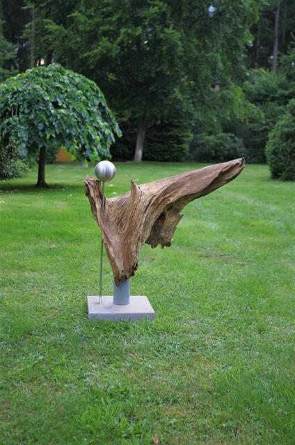 Eine Gartenskulptur von Günter Erbts | Foto: Erbts