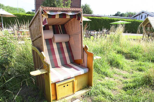 Auch Strandkörbe stehen für die Gäste bereit | Foto: sb