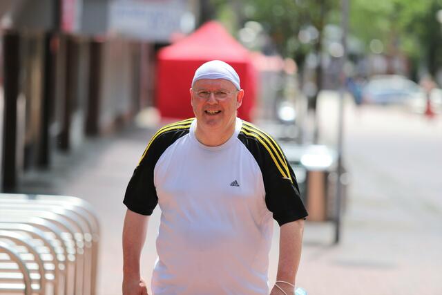 Wolfgang Schröder, der bei keinem Buchholzer Stadtlauf fehlte, war in diesem Jahr auf der Walkingstrecke unterwegs | Foto: cc