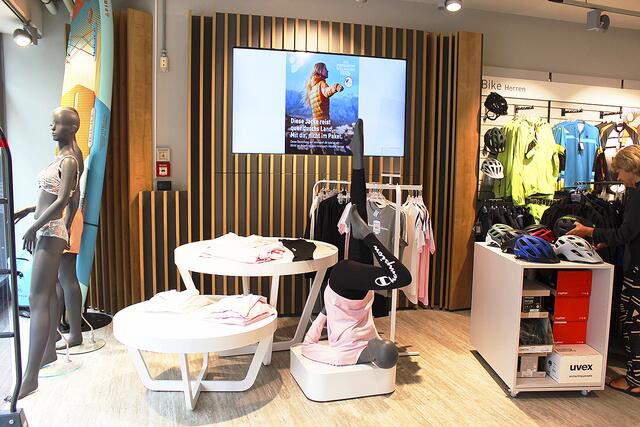 Der neue Eingangsbereich mit "Point of Sale" | Foto: sb