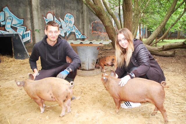 Timo von Reith und Freundin Liona Plorin liegt das Wohl von Tieren am Herzen