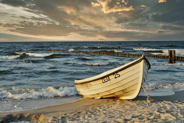 Martina Fornal aus Jork zeigt, wie schön die Ostsee bei Abend sein kann | Foto: Fornal 