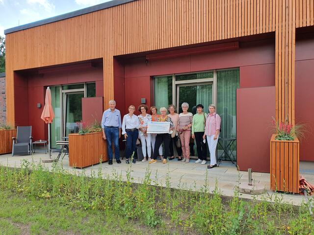 Das Geld fließt in die Gestaltung der Gäste-Terrassen im Hospiz Nordheide