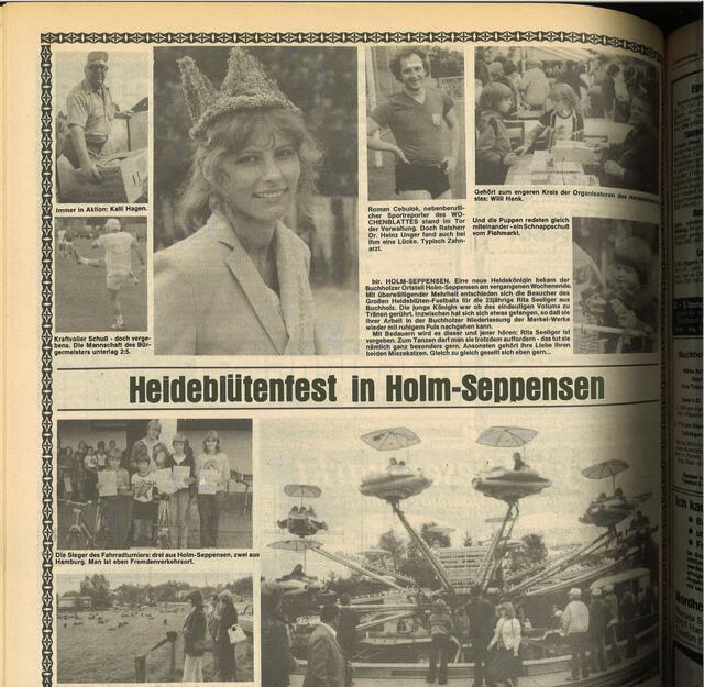 1979 wurde die 23-jährige Rita Seeliger von einer überwältigenden Mehrheit zur 30. Heideblütenkönigin gewählt | Foto: WOCHENBLATT