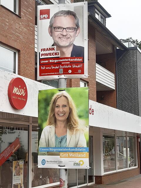 Die Herausforderer: Grit Weiland und Frank Piwecki