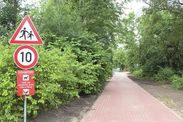 Nun ist der Weg breit genug | Foto: sb