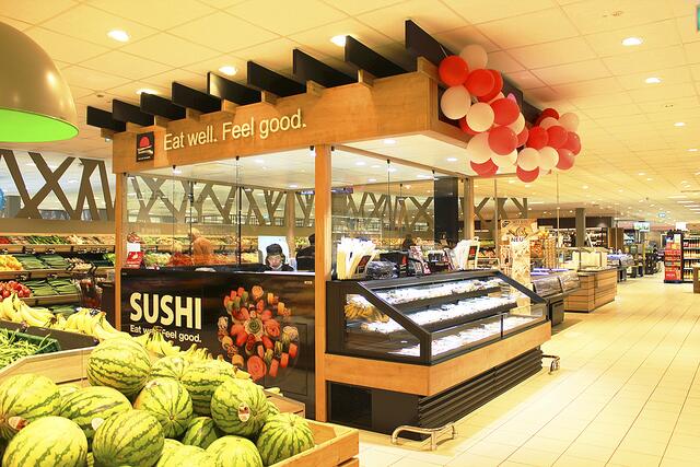 Frisches Sushi von Sushi Circle | Foto: sb