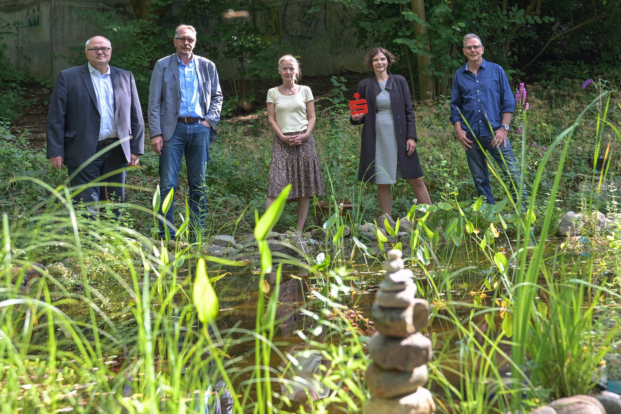 Ein Biotop in der Mitte Harburgs Stiftung für Stifter der Sparkasse