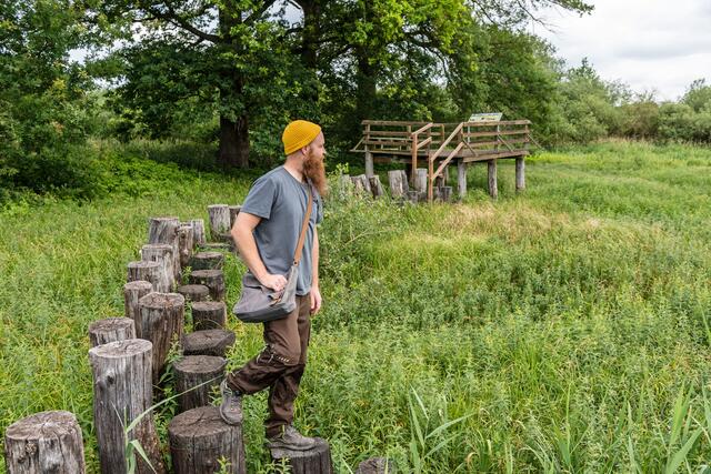 Info-Stellen bringen Besuchern das Unesco-Biosphärenreservat Flusslandschaft Elbe näher