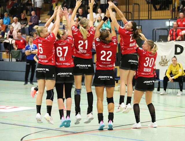 Die Bietigheimer Abwehr machte dicht | Foto: cc