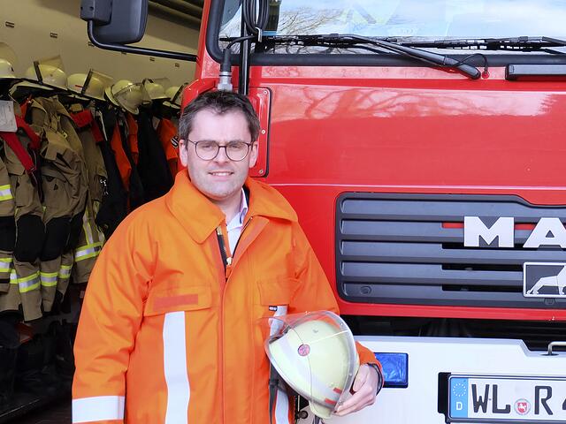 Seit 2004 engagiert sich Rolf Aldag als Ortsbrandmeister | Foto: Aldag