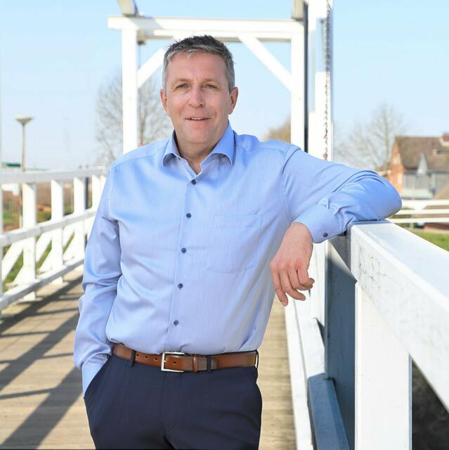Timo Gerke (parteilos) ist in der Samtgemeinde Lühe der neue Samtgemeinde-Bürgermeister