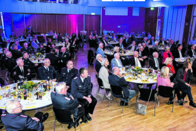 150 geladene Gäste versammelten sich zum Parlamentarischen Abend im großen Saal der Burg Seevetal | Foto: ts