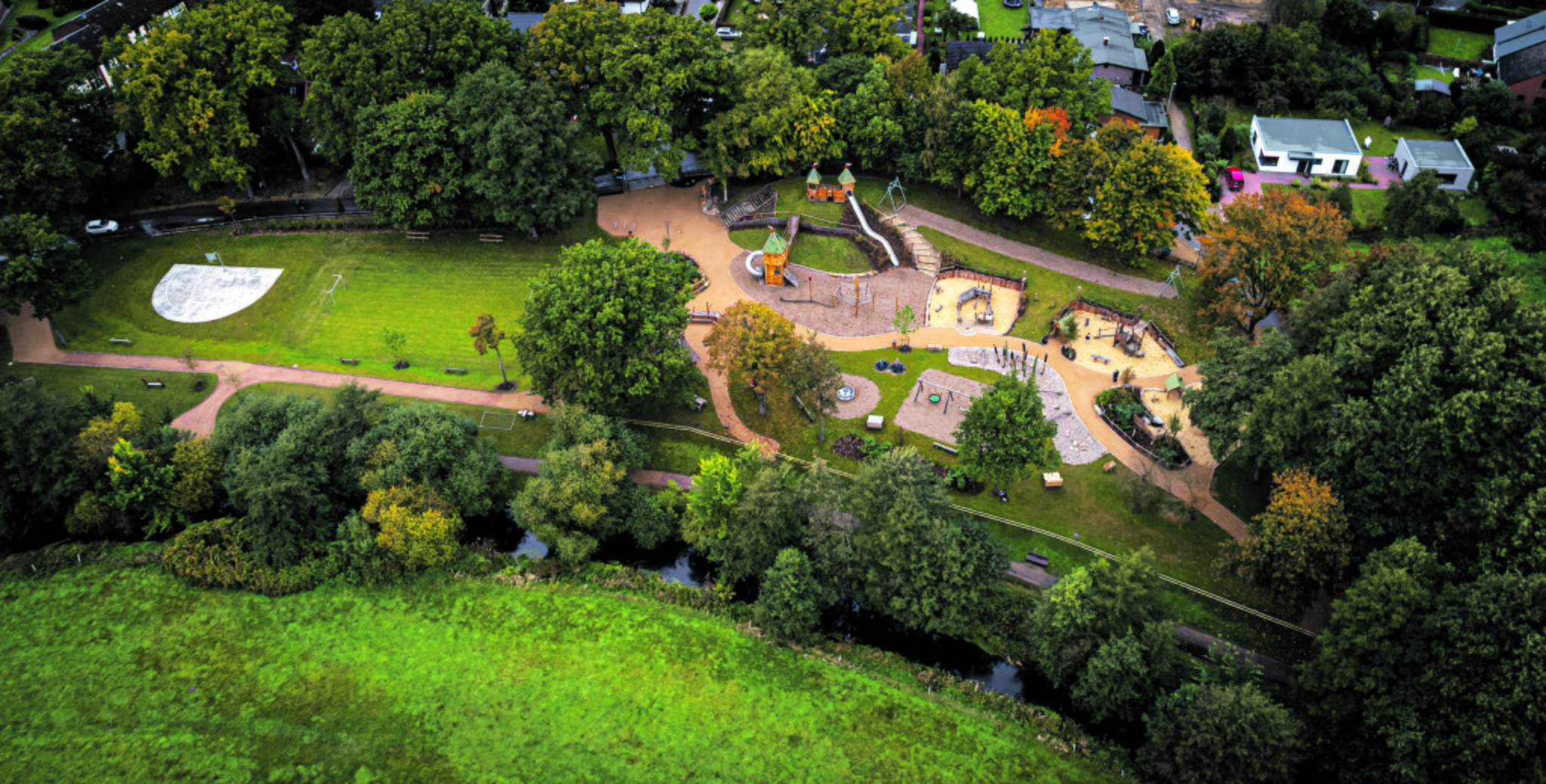 Eine Oase, nicht nur für Lütte Der JestePark ist Jesteburg
