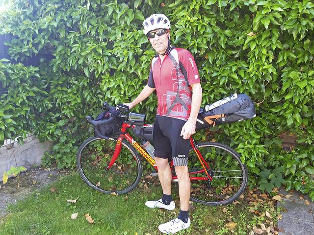 Genießt die Bewegung in der Natur: Radsportler Olaf Ruser