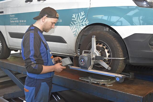 Mit modernster Technik werden Vermessungen durchgeführt | Foto: Axel-Holger Haase