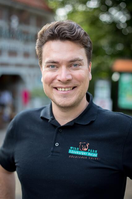 Geschäftsführer des Wildparks, Alexander Tietz | Foto: Wildpark Lüneburger Heide
