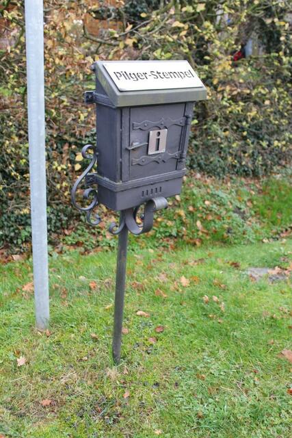 Pilgerstempel-Station mit Selbstbedienung in Harsefeld-Hollenbeck | Foto: sb
