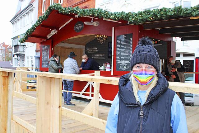 Sonja Pohlmann von der Deluxxe Wein- und Champagner-Bar  | Foto: sv