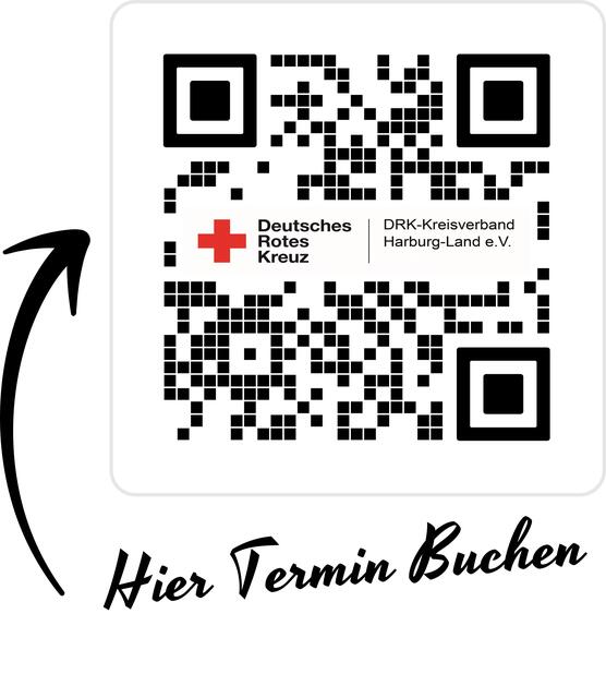 Über diesen QR-Code können Termine gebucht werden | Foto: DRK