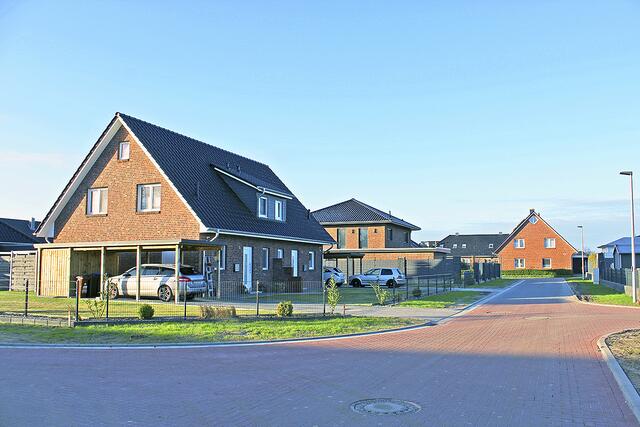 Das Neubaugebiet Hülshorn I in Hammah fand reißenden Absatz