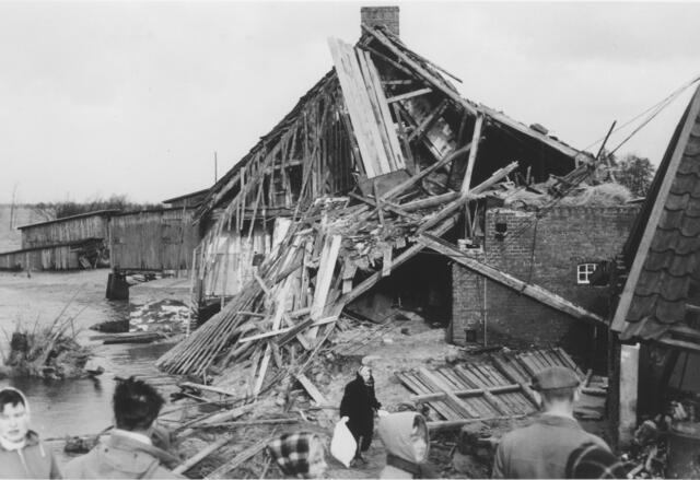 In Achterdeich richtete die Flut große Verwüstung an | Foto: Werner Mohr
