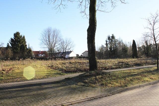 So sieht das Grundstück derzeit an der Wiesenstraße aus