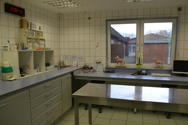 Der medizinische Behandlungsraum | Foto: bim