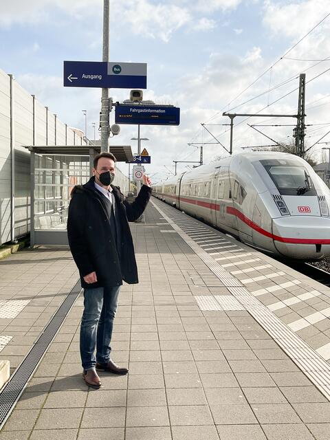 André Bock wünscht sich ein verbessertes Infoangebot für die Pendler | Foto: Bock