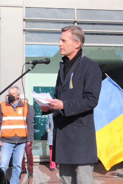 Buchholz' Bürgermeister Jan-Hendrik Röhse: "Wladimir Putin ist ein Kriegstreiber"