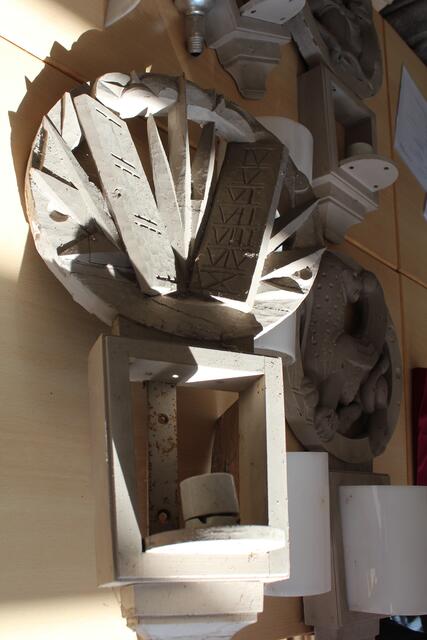 Die Tafeln stehen für die zehn Gebote