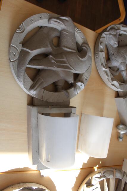 Der Adler steht für den Evangelisten Johannes