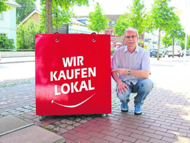 Das Thema "Wir kaufen lokal" ist Axel-Holger Haase sehr wichtig - von seiner ersten Idee bis zur späteren WOCHENBLATT-Kampagne  | Foto: Maren Kolter