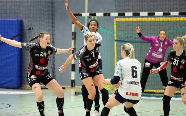 Auch bei diesem Gästeabwehr machten die "Luchse" hinten dicht | Foto: cc