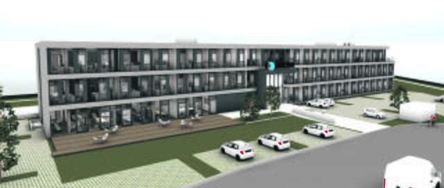 Das Rohrleitungsbauunternehmen Vorwerk will komplett in sein im Jahr 2000 entwickeltes Gewerbegebiet an der B75 umziehen. Dort entsteht jetzt für elf Millionen Euro ein Bürogebäude | Foto: PLAN II GmbH Architekten und Ingenieure