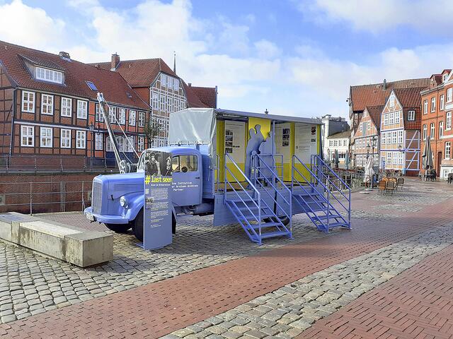 Die Wanderausstellung macht Station in Stade | Foto: Hansestadt Stade