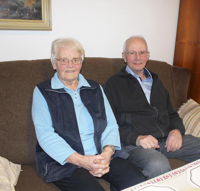 Lütje Behnken mit seiner Frau Maria | Foto: sb