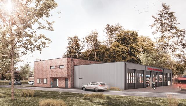 Neubau Feuerwehr Horneburg | Foto: Frenzel Frenzel Architekten