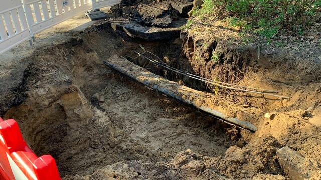 Ein Wasserrohr war defekt | Foto: sv