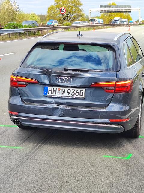 Der beteiligte Pkw