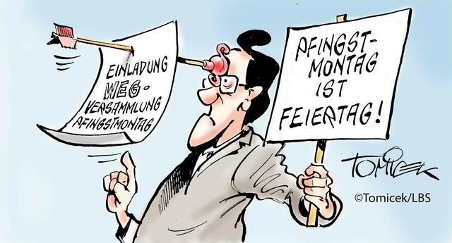 Auch an den Pfingsttagen kann eine Eigentümerversammlung stattfinden | Foto: Tomicek/LBS