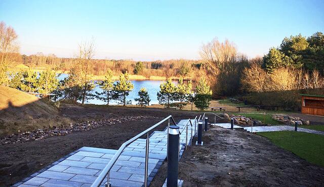 Blick vom Haus am See auf den Baggersee | Foto: Ingrid Zirpins