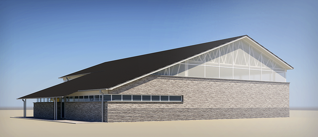 So soll die Handeloher Sporthalle aussehen | Foto: ellwanger chabert ARCHITEKTEN