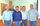 Der neu gewählte Vereinsvorstand des TuS Nenndorf: Gert Huwald (v. li.), Jens Ove Lauf, Hendrik Lühmann, Bernd Lühmann und Mathis Stolle | Foto: TuS Nenndorf 