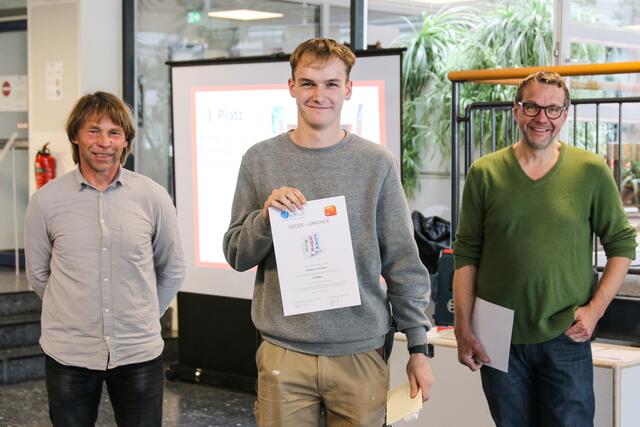 Morten von Rönn - 2- Lehrjahr, 3. Platz | Foto: Tischler-Innung Stade