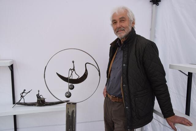 Karsten Müller veredelt altes Werkzeug zu Skulpturen | Foto: ts