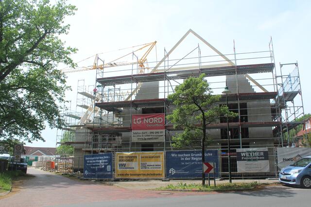 Die Anlage im Ortskern von Apensen